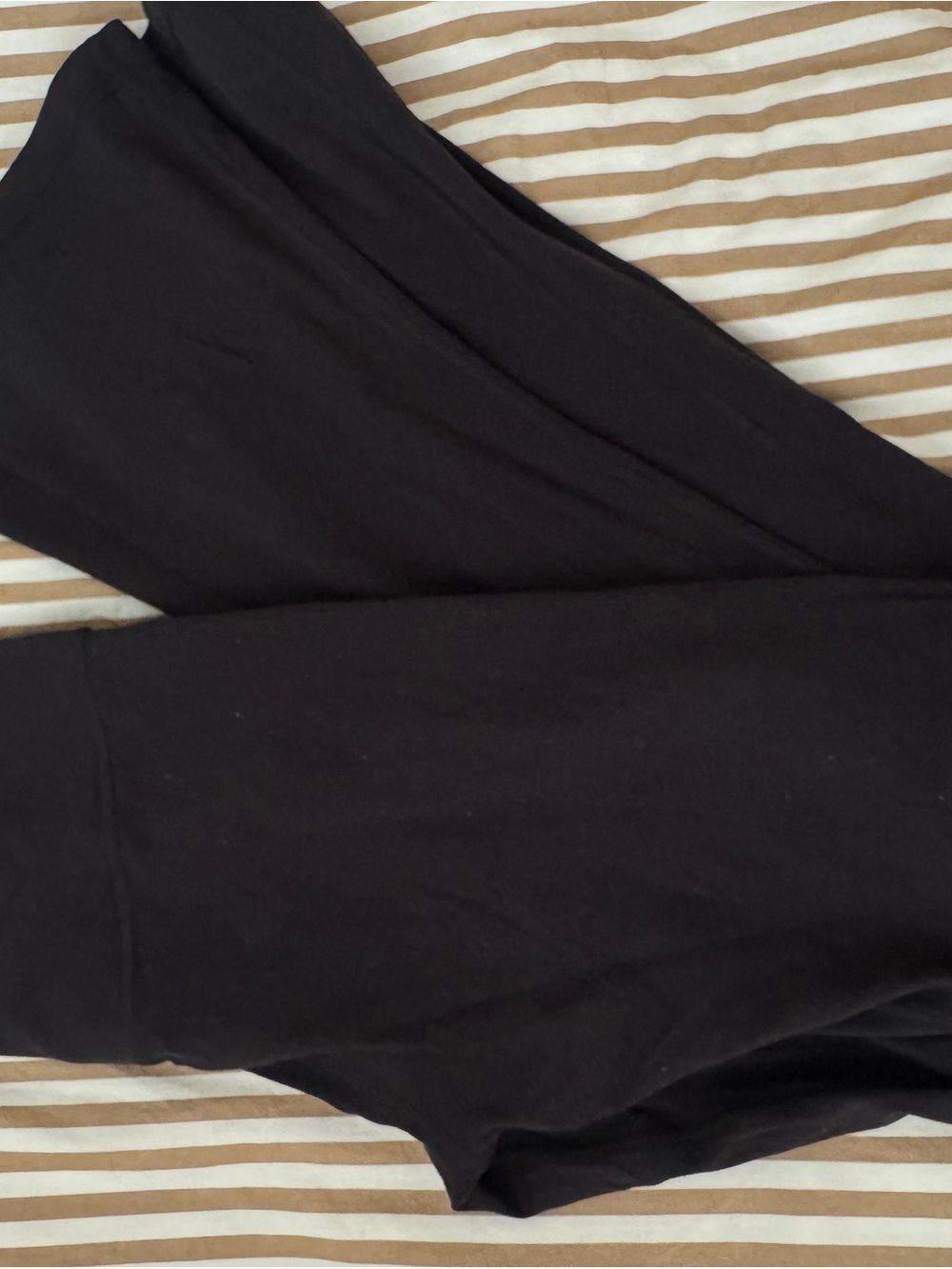 lululemon athletica Black Wide-Leg Leggings